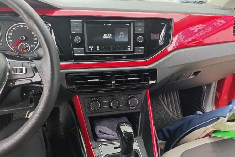 Used Volkswagen Polo 2019 Plus 1.5L Automatic Colorful Technology Edition Audio And AC Panel