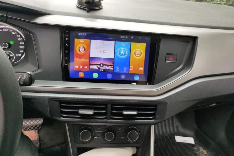 Used Volkswagen Polo 2019 Plus 1.5L Automatic Panoramic Enjoyment Edition Audio And AC Panel