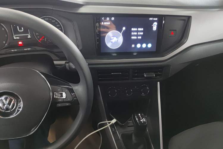 Used Volkswagen Polo 2019 Plus 1.5L Automatic Panoramic Enjoyment Edition Audio And AC Panel