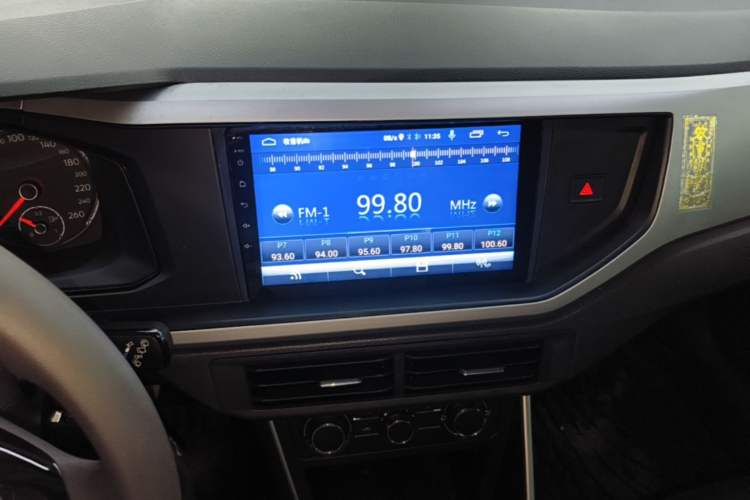 Used Volkswagen Polo 2019 Plus 1.5L Automatic Panoramic Enjoyment Edition Audio And AC Panel