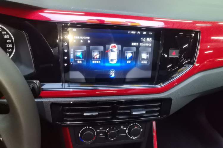 Used Volkswagen Polo 2019 Plus 1.5L Automatic Colorful Technology Edition Audio And AC Panel
