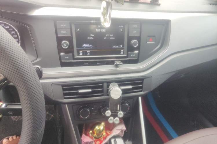 Used Volkswagen Polo 2019 Plus 1.5L Automatic Panoramic Enjoyment Edition Audio And AC Panel