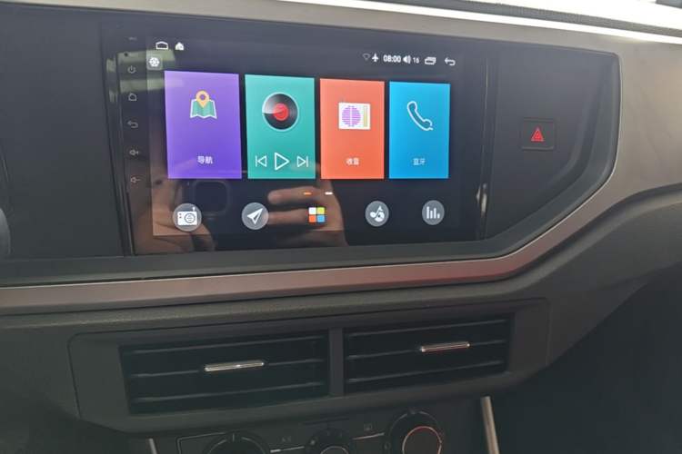 Used Volkswagen Polo 2019 Plus 1.5L Automatic Panoramic Enjoyment Edition Audio And AC Panel