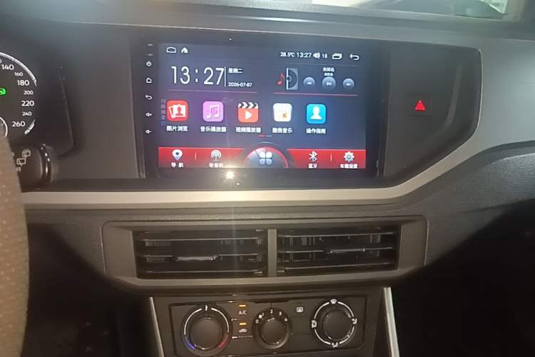 Used Volkswagen Polo 2019 Plus 1.5L Automatic Panoramic Enjoyment Edition Audio And AC Panel
