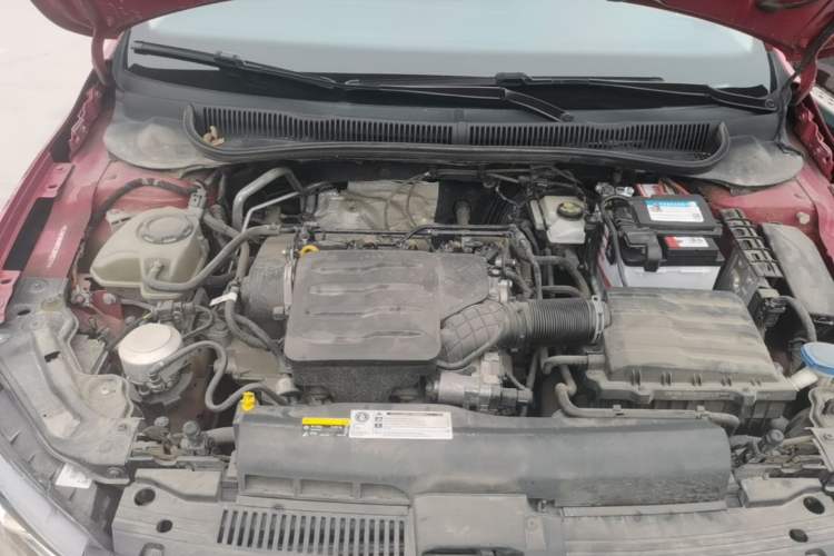 Used Volkswagen Polo 2019 Plus 1.5L Automatic Panoramic Enjoyment Edition Engine Bay