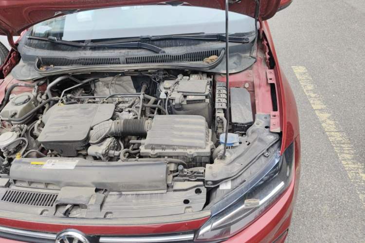 Used Volkswagen Polo 2019 Plus 1.5L Automatic Panoramic Enjoyment Edition Engine Bay Left