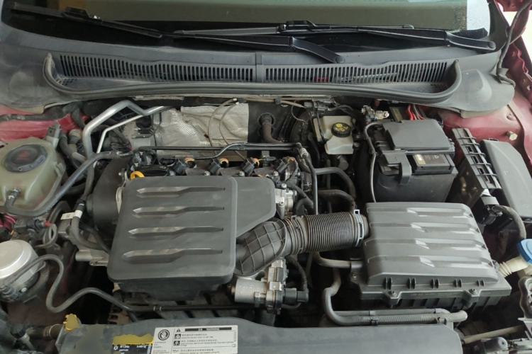 Used Volkswagen Polo 2019 Plus 1.5L Automatic Panoramic Enjoyment Edition Engine Bay
