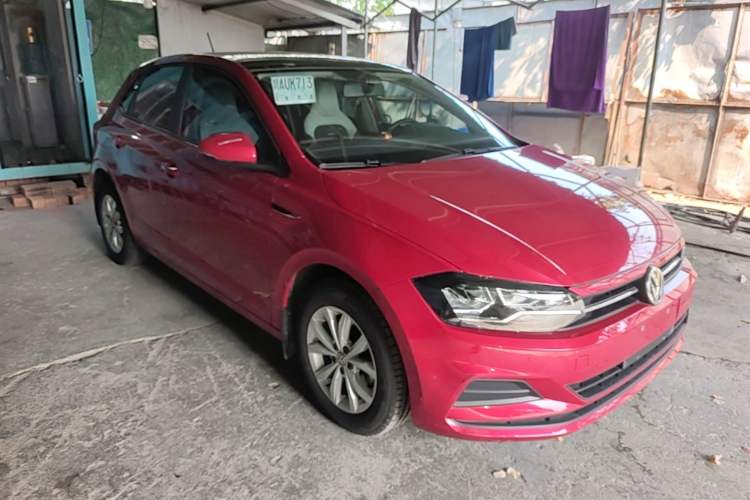 Used Volkswagen Polo 2019 Plus 1.5L Automatic Colorful Technology Edition Front Right 45 Deg