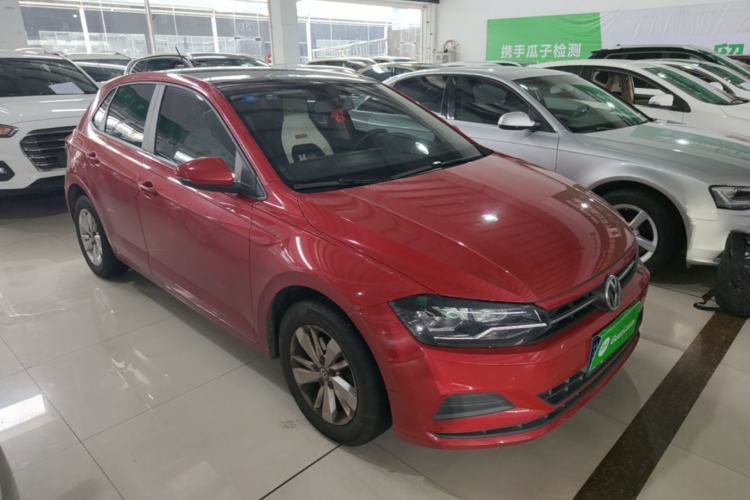 Used Volkswagen Polo 2019 Plus 1.5L Automatic Panoramic Enjoyment Edition Front Right 45 Deg