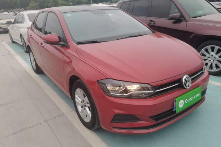 Used Volkswagen Polo 2019 Plus 1.5L Automatic Panoramic Enjoyment Edition Front Right 45 Deg
