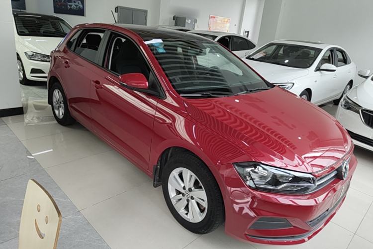 Used Volkswagen Polo 2019 Plus 1.5L Automatic Panoramic Enjoyment Edition Front Right 45 Deg