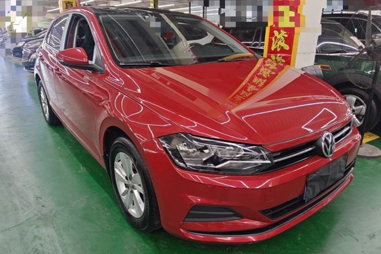 Used Volkswagen Polo 2019 Plus 1.5L Automatic Panoramic Enjoyment Edition Front Right 45 Deg