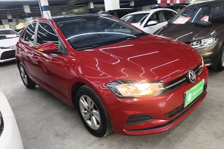 Used Volkswagen Polo 2019 Plus 1.5L Automatic Panoramic Enjoyment Edition Front Right 45 Deg