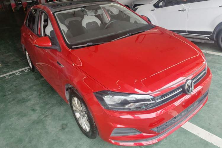 Used Volkswagen Polo 2019 Plus 1.5L Automatic Colorful Technology Edition Front Right 45 Deg