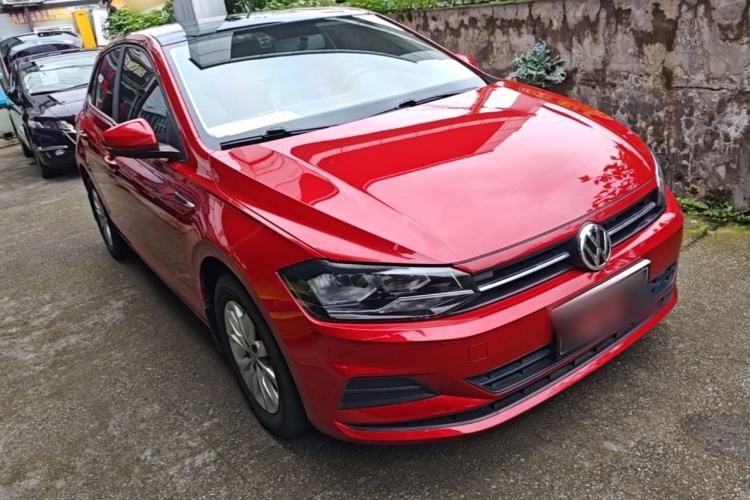 Used Volkswagen Polo 2019 Plus 1.5L Automatic Colorful Technology Edition Front Right 45 Deg