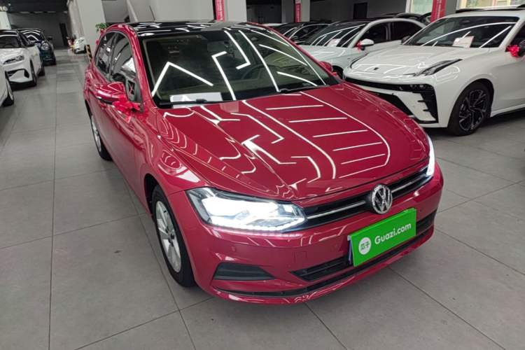 Used Volkswagen Polo 2019 Plus 1.5L Automatic Panoramic Enjoyment Edition Front Right 45 Deg