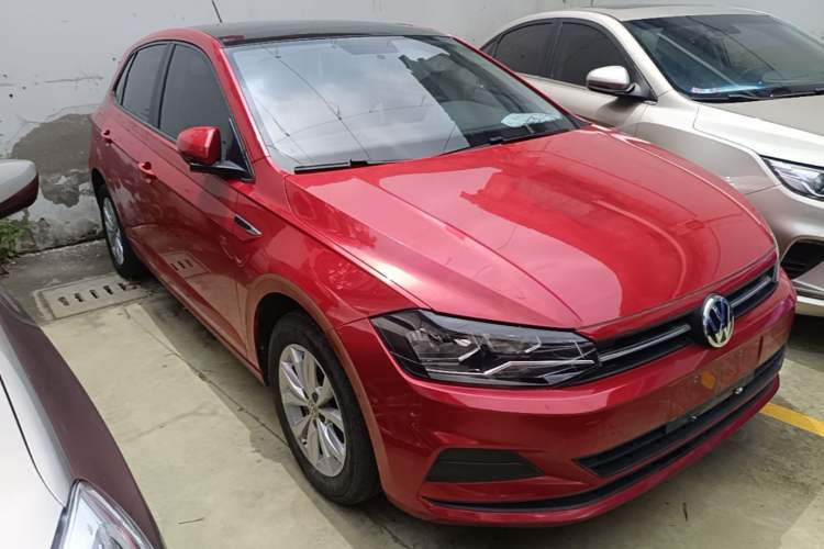 Used Volkswagen Polo 2019 Plus 1.5L Automatic Colorful Technology Edition Front Right 45 Deg