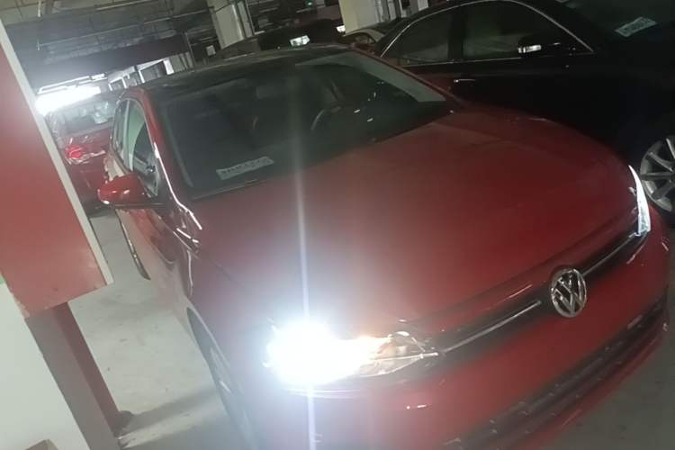 Used Volkswagen Polo 2019 Plus 1.5L Automatic Panoramic Enjoyment Edition Front Right 45 Deg