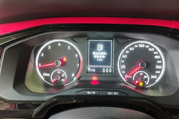 Used Volkswagen Polo 2019 Plus 1.5L Automatic Colorful Technology Edition Instrument Cluster