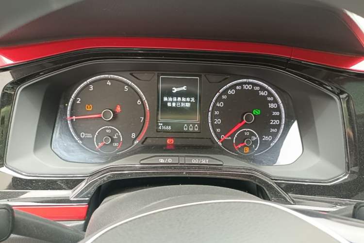 Used Volkswagen Polo 2019 Plus 1.5L Automatic Colorful Technology Edition Instrument Cluster