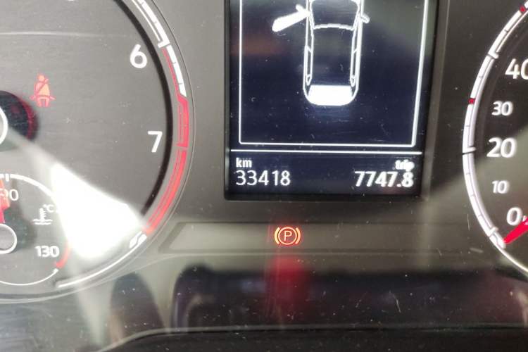 Used Volkswagen Polo 2019 Plus 1.5L Automatic Panoramic Enjoyment Edition Odometer Close Up