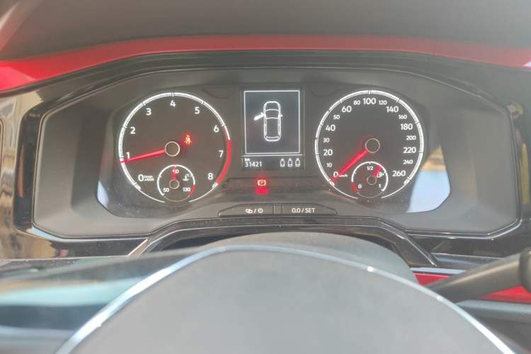 Used Volkswagen Polo 2019 Plus 1.5L Automatic Colorful Technology Edition Odometer Close Up