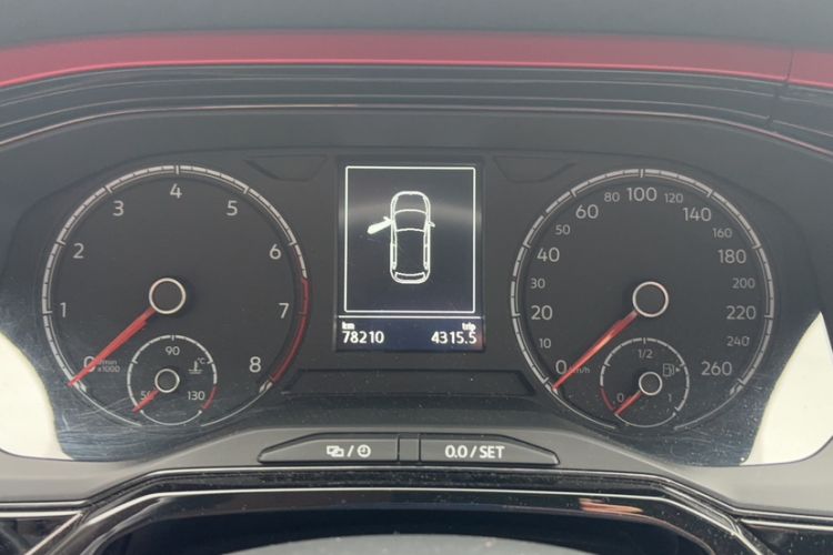 Used Volkswagen Polo 2019 Plus 1.5L Automatic Colorful Technology Edition Odometer Close Up
