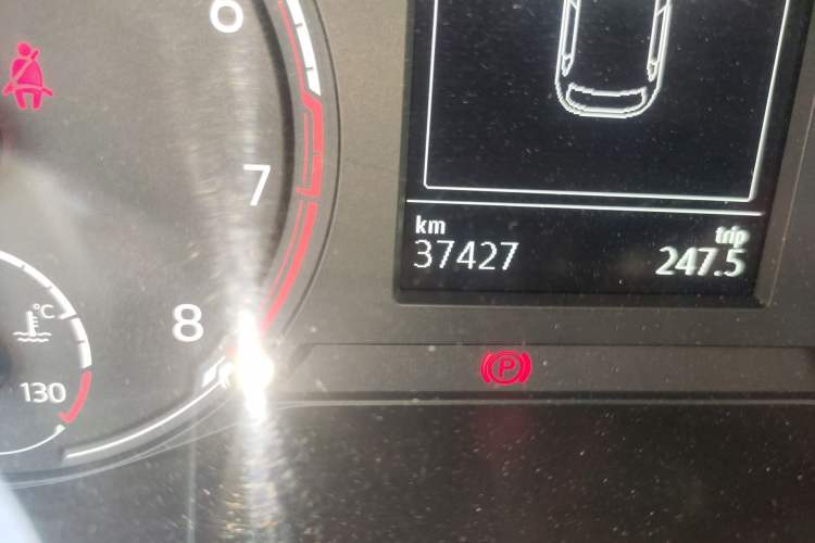 Used Volkswagen Polo 2019 Plus 1.5L Automatic Colorful Technology Edition Odometer Close Up