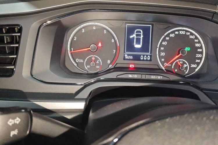 Used Volkswagen Polo 2019 Plus 1.5L Automatic Panoramic Enjoyment Edition Odometer Close Up