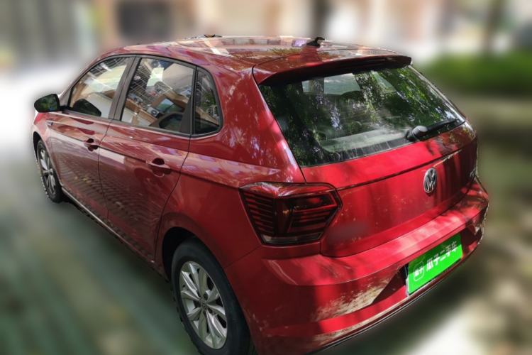 Used Volkswagen Polo 2019 Plus 1.5L Automatic Colorful Technology Edition Rear Left 45 Deg