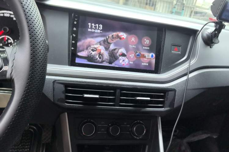 Used Volkswagen Polo 2019 Plus 1.5L Manual Panoramic Enjoyment Edition Audio And AC Panel