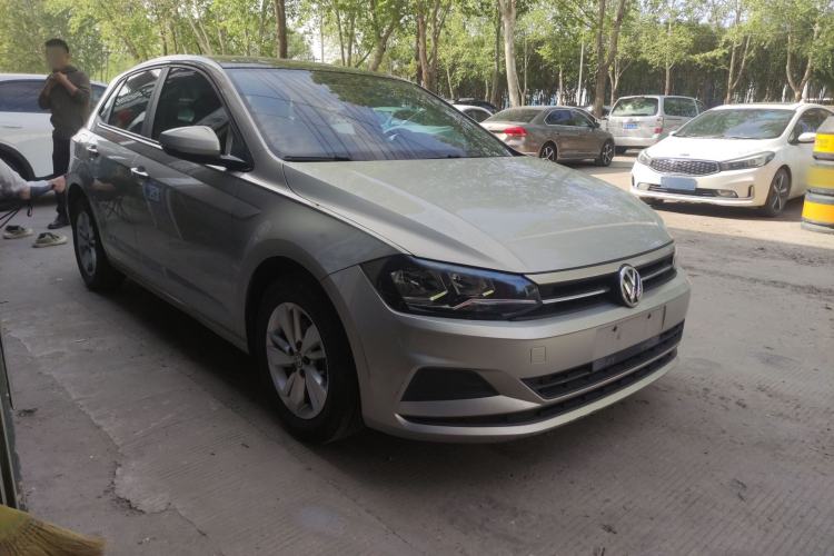 Used Volkswagen Polo 2019 Plus 1.5L Automatic Panoramic Enjoyment Edition Front Right 45 Deg