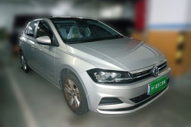 Used Volkswagen Polo 2019 Plus 1.5L Automatic Panoramic Enjoyment Edition Front Right 45 Deg