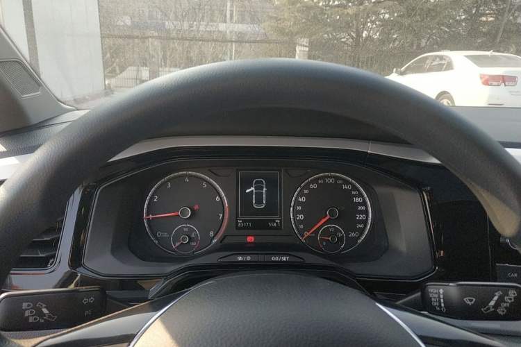 Used Volkswagen Polo 2019 Plus 1.5L Automatic Colorful Technology Edition Odometer Close Up
