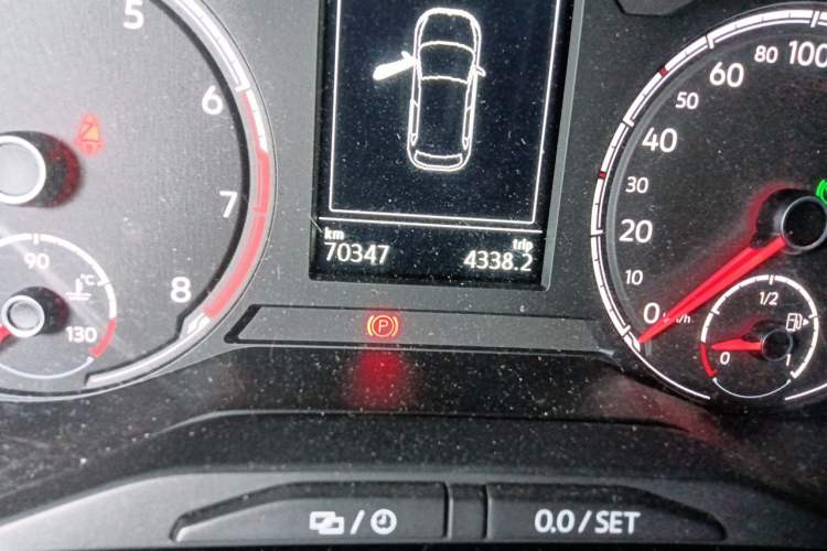 Used Volkswagen Polo 2019 Plus 1.5L Automatic Panoramic Enjoyment Edition Odometer Close Up
