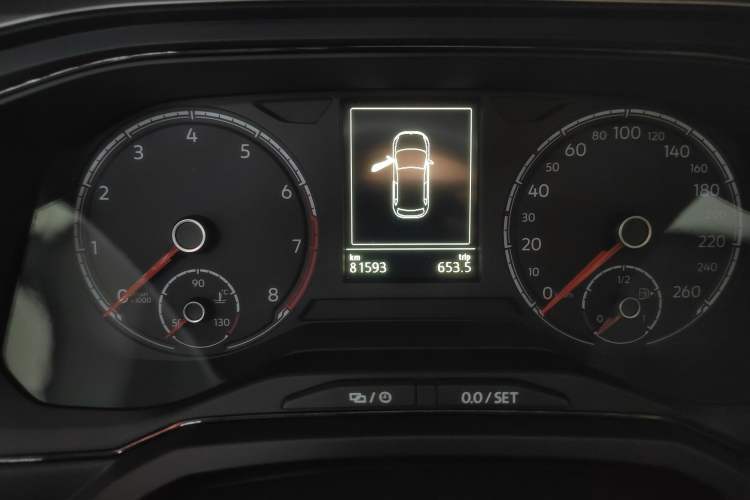 Used Volkswagen Polo 2019 Plus 1.5L Automatic Panoramic Enjoyment Edition Odometer Close Up