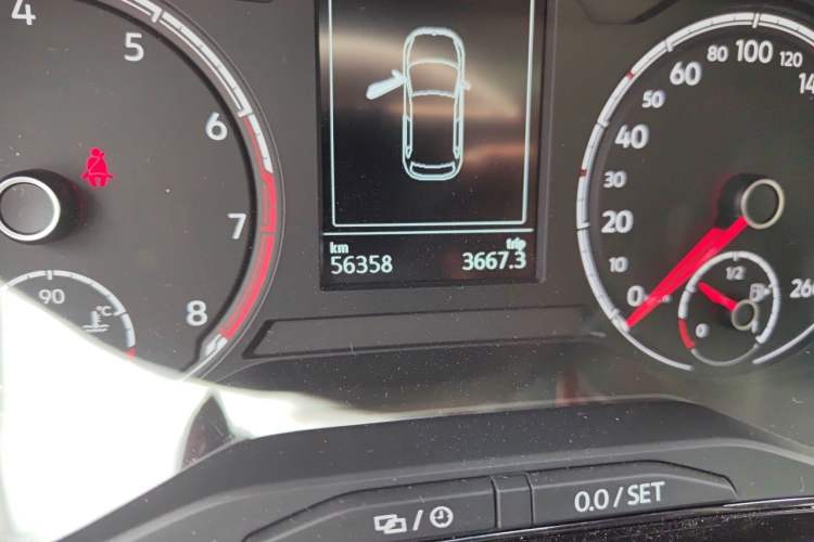 Used Volkswagen Polo 2019 Plus 1.5L Automatic Colorful Technology Edition Odometer Close Up