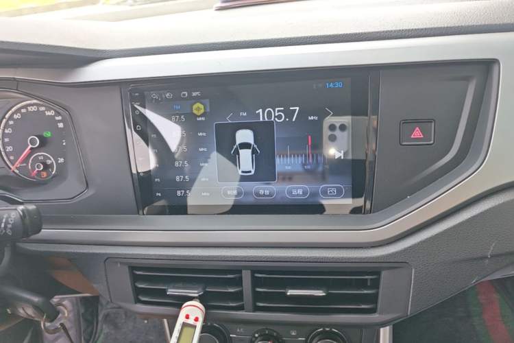 Used Volkswagen Polo 2019 Plus 1.5L Automatic Panoramic Enjoyment Edition Audio And AC Panel