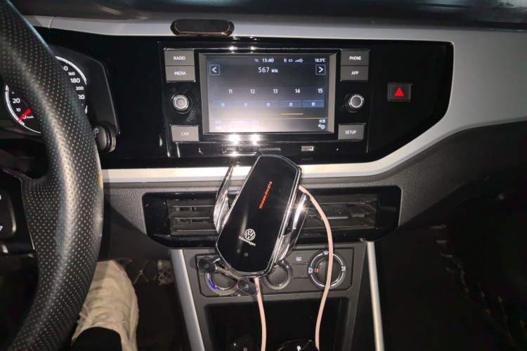 Used Volkswagen Polo 2019 Plus 1.5L Automatic Colorful Technology Edition Audio And AC Panel