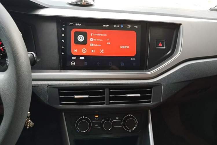 Used Volkswagen Polo 2019 Plus 1.5L Automatic Panoramic Enjoyment Edition Audio And AC Panel