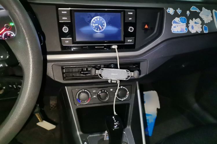 Used Volkswagen Polo 2019 Plus 1.5L Automatic Panoramic Enjoyment Edition Audio And AC Panel