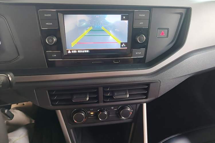Used Volkswagen Polo 2019 Plus 1.5L Automatic Panoramic Enjoyment Edition Audio And AC Panel