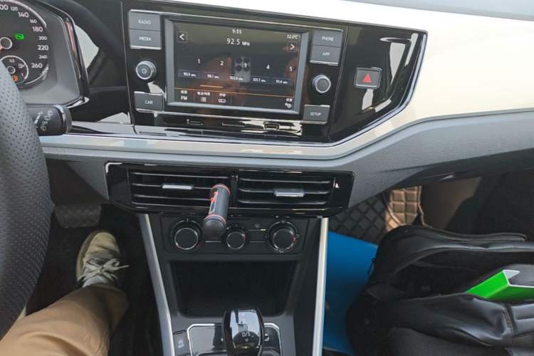 Used Volkswagen Polo 2019 Plus 1.5L Automatic Colorful Technology Edition Audio And AC Panel