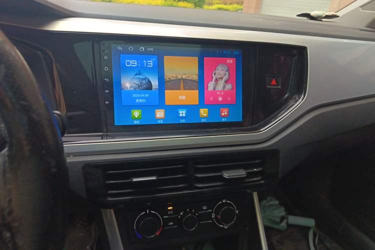 Used Volkswagen Polo 2019 Plus 1.5L Automatic Colorful Technology Edition Audio And AC Panel