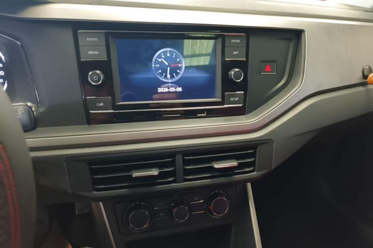 Used Volkswagen Polo 2019 Plus 1.5L Automatic Panoramic Enjoyment Edition Audio And AC Panel
