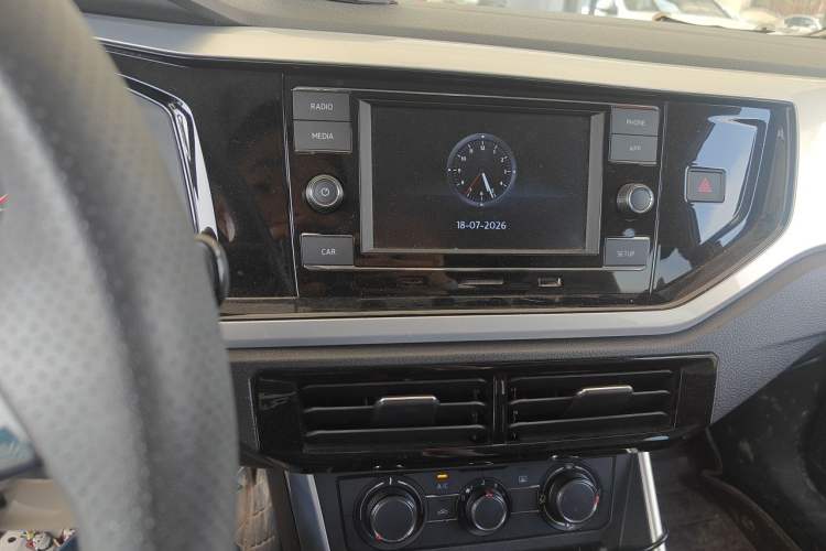 Used Volkswagen Polo 2019 Plus 1.5L Automatic Colorful Technology Edition Audio And AC Panel