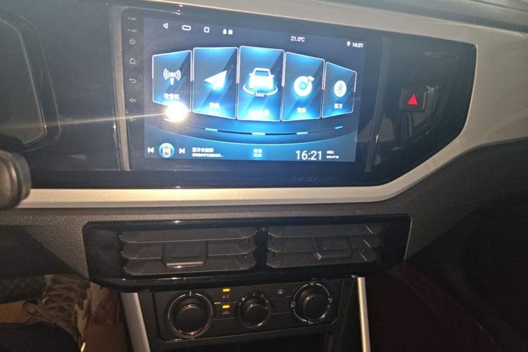 Used Volkswagen Polo 2019 Plus 1.5L Automatic Panoramic Enjoyment Edition Audio And AC Panel