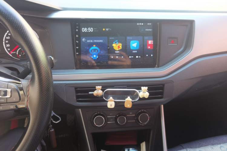 Used Volkswagen Polo 2019 Plus 1.5L Automatic Panoramic Enjoyment Edition Audio And AC Panel