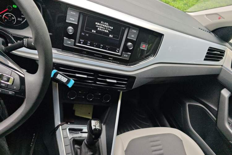 Used Volkswagen Polo 2019 Plus 1.5L Automatic Colorful Technology Edition Audio And AC Panel