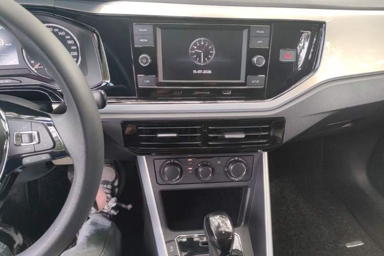 Used Volkswagen Polo 2019 Plus 1.5L Automatic Colorful Technology Edition Audio And AC Panel